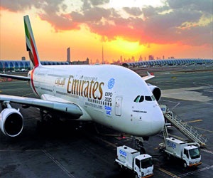   مصر اليوم - طيران الإمارات الأولى في الشرق الأوسط وارتفاع قيمتها